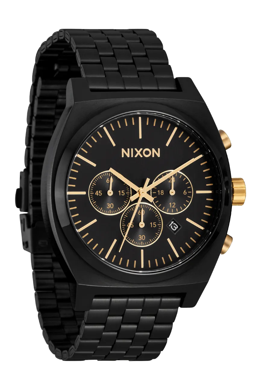 Time Teller Chrono - Black / Black / Gold