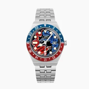 Timex Q GMT Twin Serpents