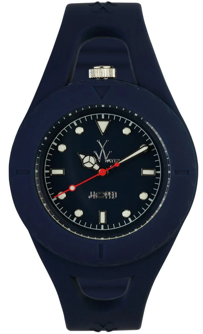 ToyWatch Jelly Looped Blue Plasteramic & Silicone Womens Watch Blue Dial JL03DB