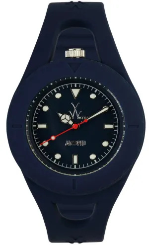 ToyWatch Jelly Looped Blue Plasteramic & Silicone Womens Watch Blue Dial JL03DB