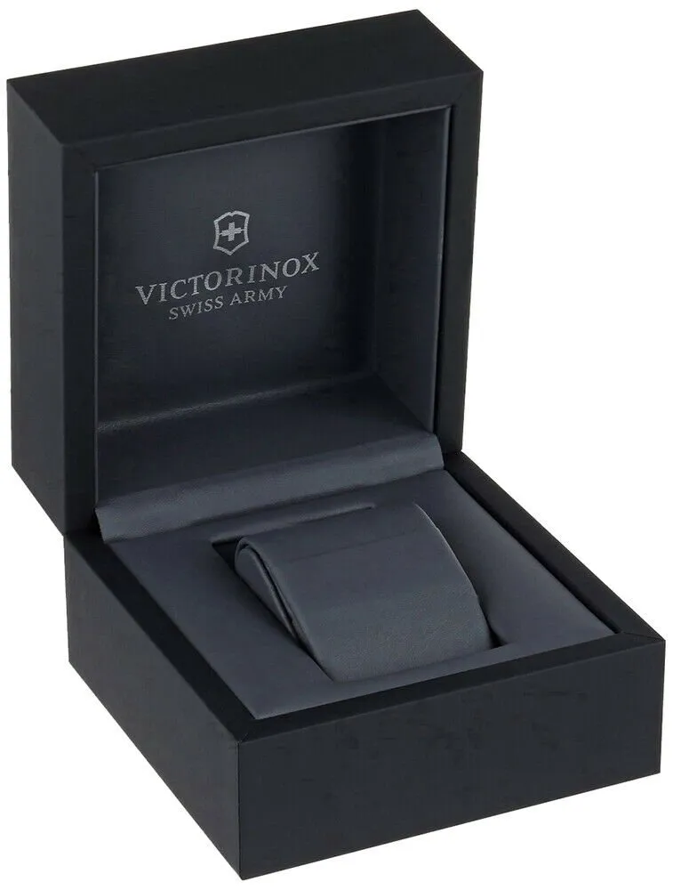 Victorinox Swiss Army Alliance Steel 241502 Chronograph Date Brown Dial Quartz Sports Womens Watch