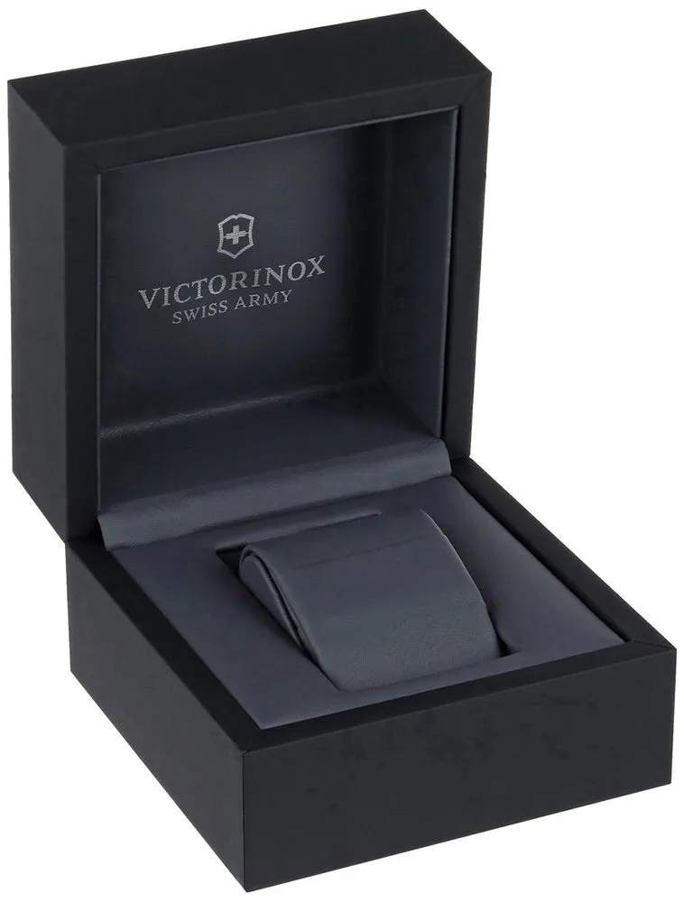 Victorinox Swiss Army Alpnach Automatic Black PVD & Stainless Steel Mens Watch Date 241197