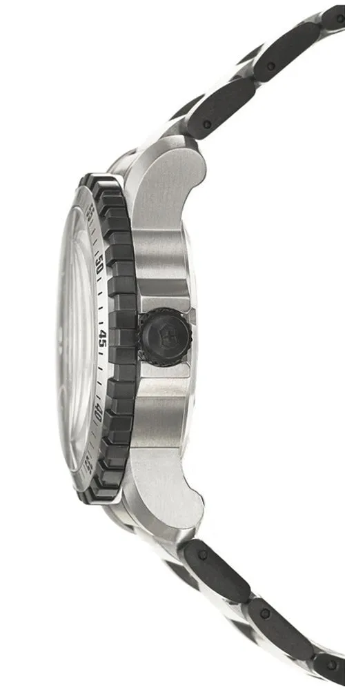 Victorinox Swiss Army Alpnach Automatic Black PVD & Stainless Steel Mens Watch Date 241197
