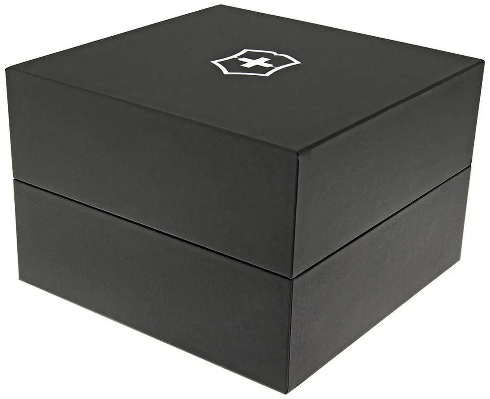 Victorinox Swiss Army Alpnach Automatic Black PVD & Stainless Steel Mens Watch Date 241197