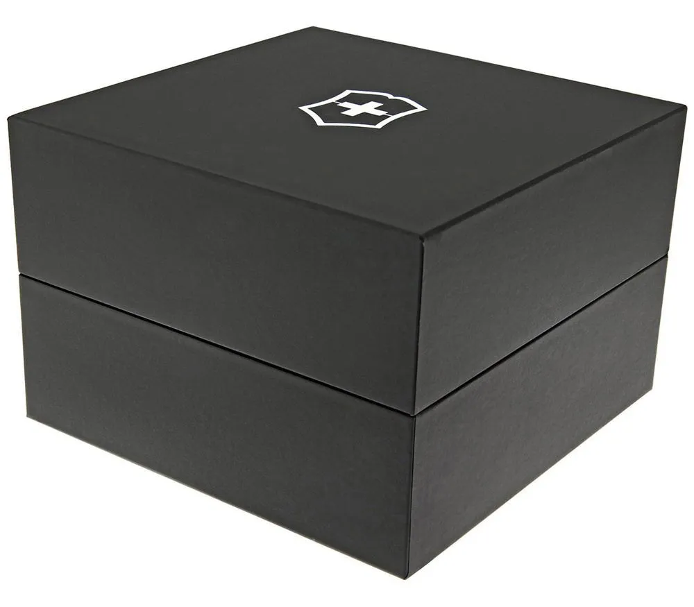 Victorinox Swiss Army Maverick Chronograph Stainless Steel Black Dial Date Mens Watch 241695